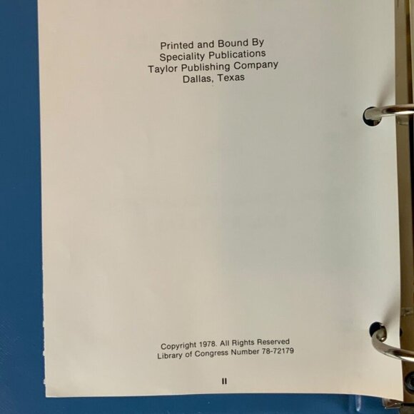 A Cooks Tour Of Shalom Cookbook By Temple Shalom Sisterhood Dallas 1978 Binder - Picture 5 of 16